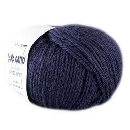 Lana Gatto Luxury, Camel Hair kötő fonal, extrafinom merinó és teveszőr - 5914, Bluette