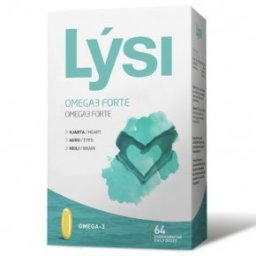 Lysi Omega-3 Forte kapszula - 64db