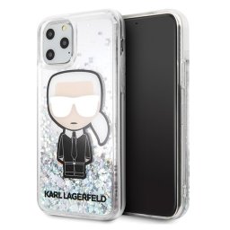 Karl Lagerfeld Glitter Iridescent Karl iPhone 11 Pro telefontok (átlátszó)