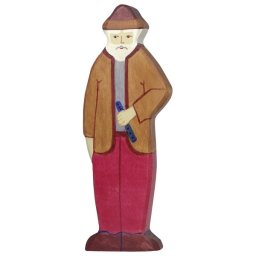 Fa játék figurák - nagypapa