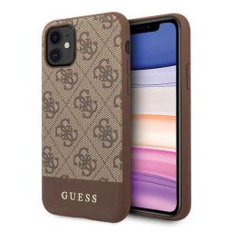 Guess 4G Stripe iPhone 11 telefontok (barna)