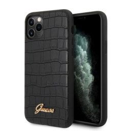 Guess Croco Collection iPhone 11 Pro telefontok (fekete)
