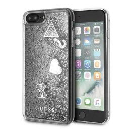 Guess Glitter Charms iPhone 6 Plus/6s Plus/7 Plus/8 Plus telefontok (ezüst)