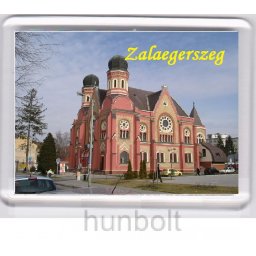Zalaegerszeg Hangverseny és kiállítóterem hűtőmágnes (műanyag keretes)