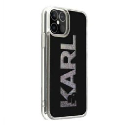 Karl Lagerfeld iPhone 12/12 Pro Glitter Logo telefontok