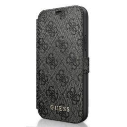 Guess 4G Charms kinyitható iPhone 12/12 Pro telefontok (szürke)