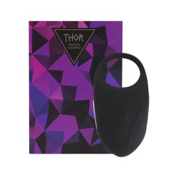 Feelztoys Thor - akkus vibrációs péniszgyűrű (fekete)