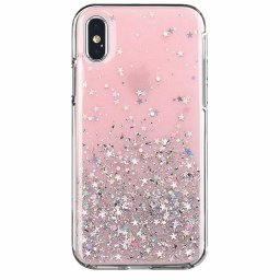 Wozinsky Star Glitter Huawei Nova 7i / Nova 6 SE / P40 Lite tok (rózsaszín)