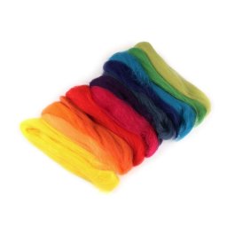 Extra finom merinó gyapjú készlet nemezeléshez, 50g - Mix4