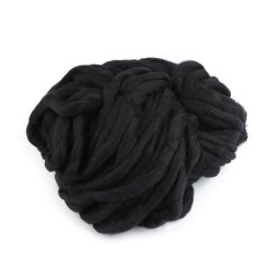 Bellezza Bulky, extra vastag gyapjú és akril kötőfonal, 250g - fekete