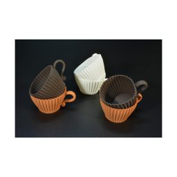 Muffin sütőforma szilikon csésze sütőforma 6db desszert forma