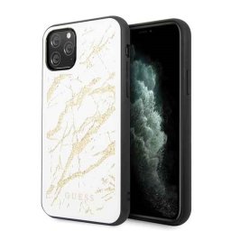 Guess Glitter Marble iPhone 7/8/SE 2020/11/11 Pro/11 Pro Max telefontok (fehér) - 11 Pro
