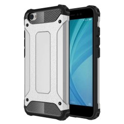 Hybrid Armor Case Tough Rugged Xiaomi Redmi Note 5A telefontok (ezüst)
