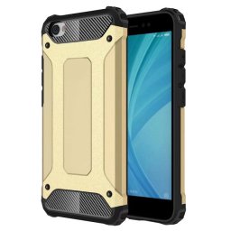 Hybrid Armor Case Tough Rugged Xiaomi Redmi Note 5A telefontok (arany)
