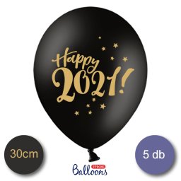 2021, Lufi, metál, 30cm, 5 db/cs
