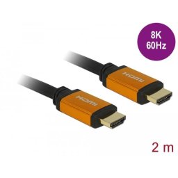 HDMI-HDMI Kabel 2m V2.1 8K Delock 85729