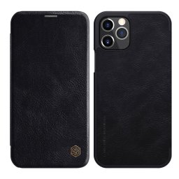 Nillkin Qin kinyitható telefontok iPhone 12 / iPhone 12 Pro (fekete)
