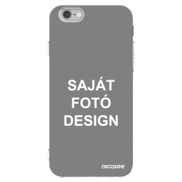 Átlátszó szilikon tok az alábbi mobiltelefonokra Apple iPhone 6/6S - Saját fotó/motívum
