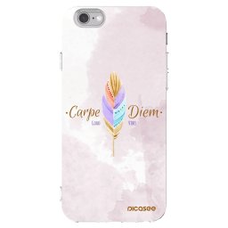 Átlátszó szilikon tok az alábbi mobiltelefonokra Apple iPhone 6/6S - Carpe Diem