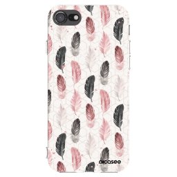 Átlátszó szilikon tok az alábbi mobiltelefonokra Apple iPhone 8 - Feather 2