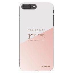 Átlátszó szilikon tok az alábbi mobiltelefonokra Apple iPhone 7 Plus - You create your own opportunities