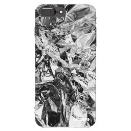 Átlátszó szilikon tok az alábbi mobiltelefonokra Apple iPhone 7 Plus - Chrome