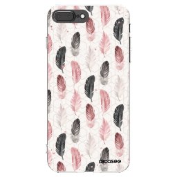 Átlátszó szilikon tok az alábbi mobiltelefonokra Apple iPhone 8 Plus - Feather 2
