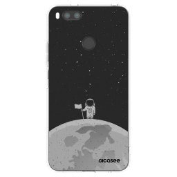 Átlátszó szilikon tok az alábbi mobiltelefonokra Xiaomi Mi A1 Global - Astronaut