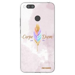 Átlátszó szilikon tok az alábbi mobiltelefonokra Xiaomi Mi A1 Global - Carpe Diem