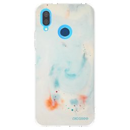 Átlátszó szilikon tok az alábbi mobiltelefonokra Huawei P20 Lite - Splash