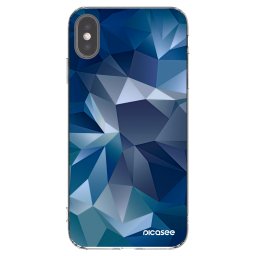 Átlátszó szilikon tok az alábbi mobiltelefonokra Apple iPhone XS Max - Wallpaper