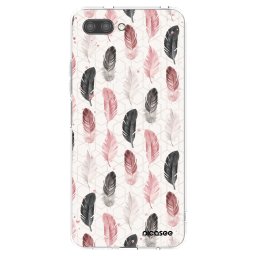 Átlátszó szilikon tok az alábbi mobiltelefonokra Honor 10 - Feather 2