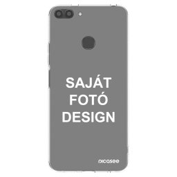 Átlátszó szilikon tok az alábbi mobiltelefonokra Huawei P Smart - Saját fotó/motívum