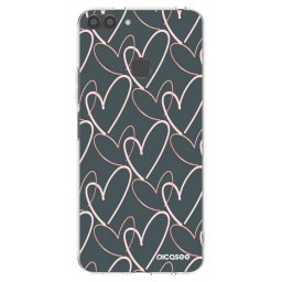 Átlátszó szilikon tok az alábbi mobiltelefonokra Huawei P Smart - Lots of love