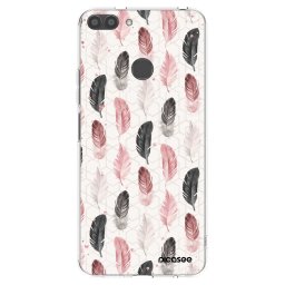 Átlátszó szilikon tok az alábbi mobiltelefonokra Huawei P Smart - Feather 2