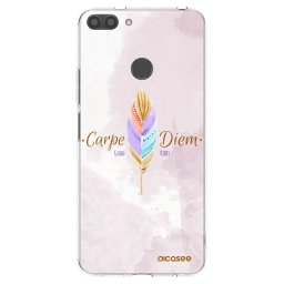 Átlátszó szilikon tok az alábbi mobiltelefonokra Huawei P Smart - Carpe Diem