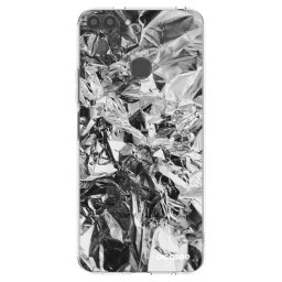 Átlátszó szilikon tok az alábbi mobiltelefonokra Huawei P Smart - Chrome