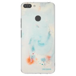 Átlátszó szilikon tok az alábbi mobiltelefonokra Huawei P Smart - Splash
