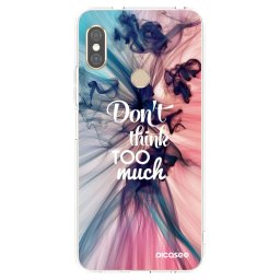 Átlátszó szilikon tok az alábbi mobiltelefonokra Xiaomi Redmi Note 5 Global - Don't think TOO much
