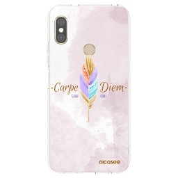 Átlátszó szilikon tok az alábbi mobiltelefonokra Xiaomi Redmi Note 5 Global - Carpe Diem