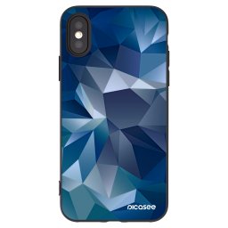 Fekete szilikon tok az alábbi mobiltelefonokra Apple iPhone X/XS - Wallpaper