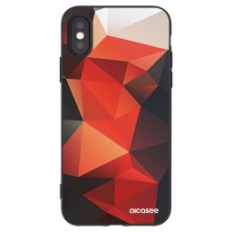 Fekete szilikon tok az alábbi mobiltelefonokra Apple iPhone X/XS - Wallpaper 2