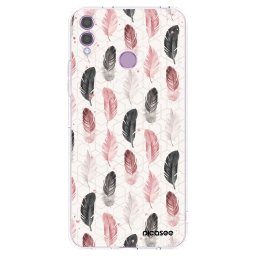 Átlátszó szilikon tok az alábbi mobiltelefonokra Honor 8X - Feather 2