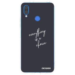 Átlátszó szilikon tok az alábbi mobiltelefonokra Huawei Nova 3 - Everything is a choice