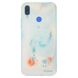 Átlátszó szilikon tok az alábbi mobiltelefonokra Huawei Nova 3 - Splash