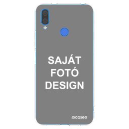 Átlátszó szilikon tok az alábbi mobiltelefonokra Huawei Nova 3i - Saját fotó/motívum