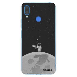 Átlátszó szilikon tok az alábbi mobiltelefonokra Huawei Nova 3i - Astronaut