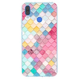 Átlátszó szilikon tok az alábbi mobiltelefonokra Huawei Nova 3i - Colorful roof
