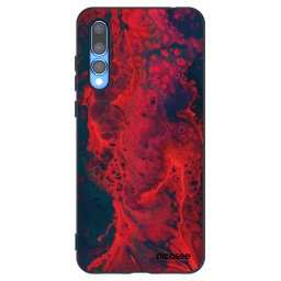 Fekete szilikon tok az alábbi mobiltelefonokra Huawei P20 Pro - Organic red