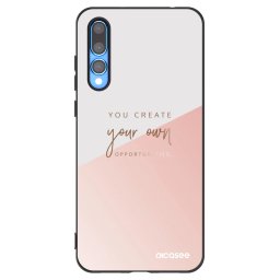 Fekete szilikon tok az alábbi mobiltelefonokra Huawei P20 Pro - You create your own opportunities